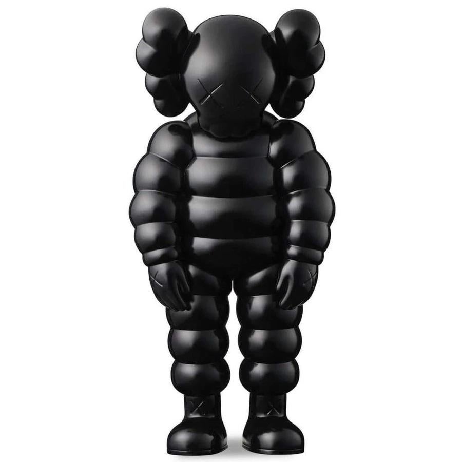 KAWS Figurative Sculpture - What Party - Chum (Black)