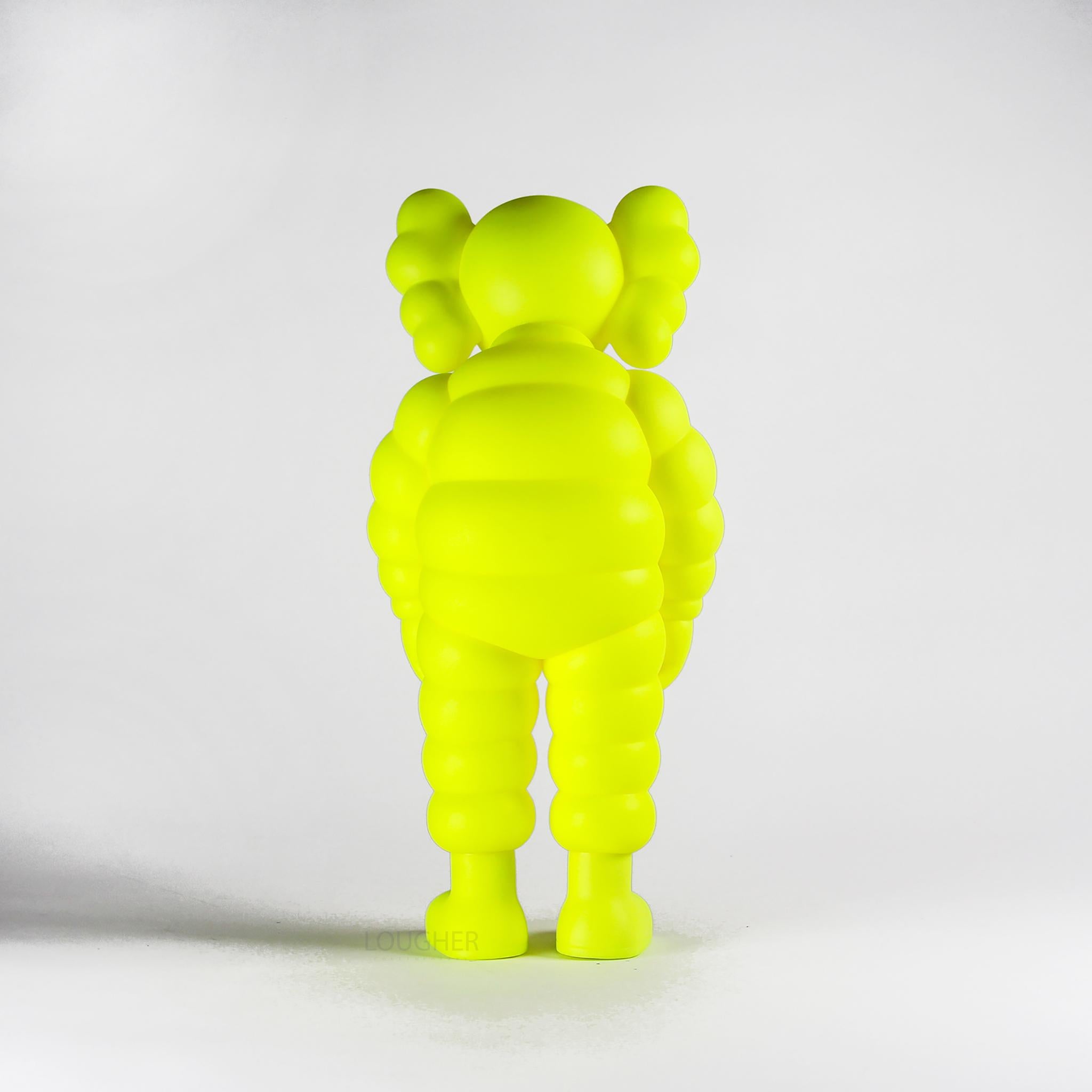 What Party - Chum (Yellow) - Sculpture by KAWS