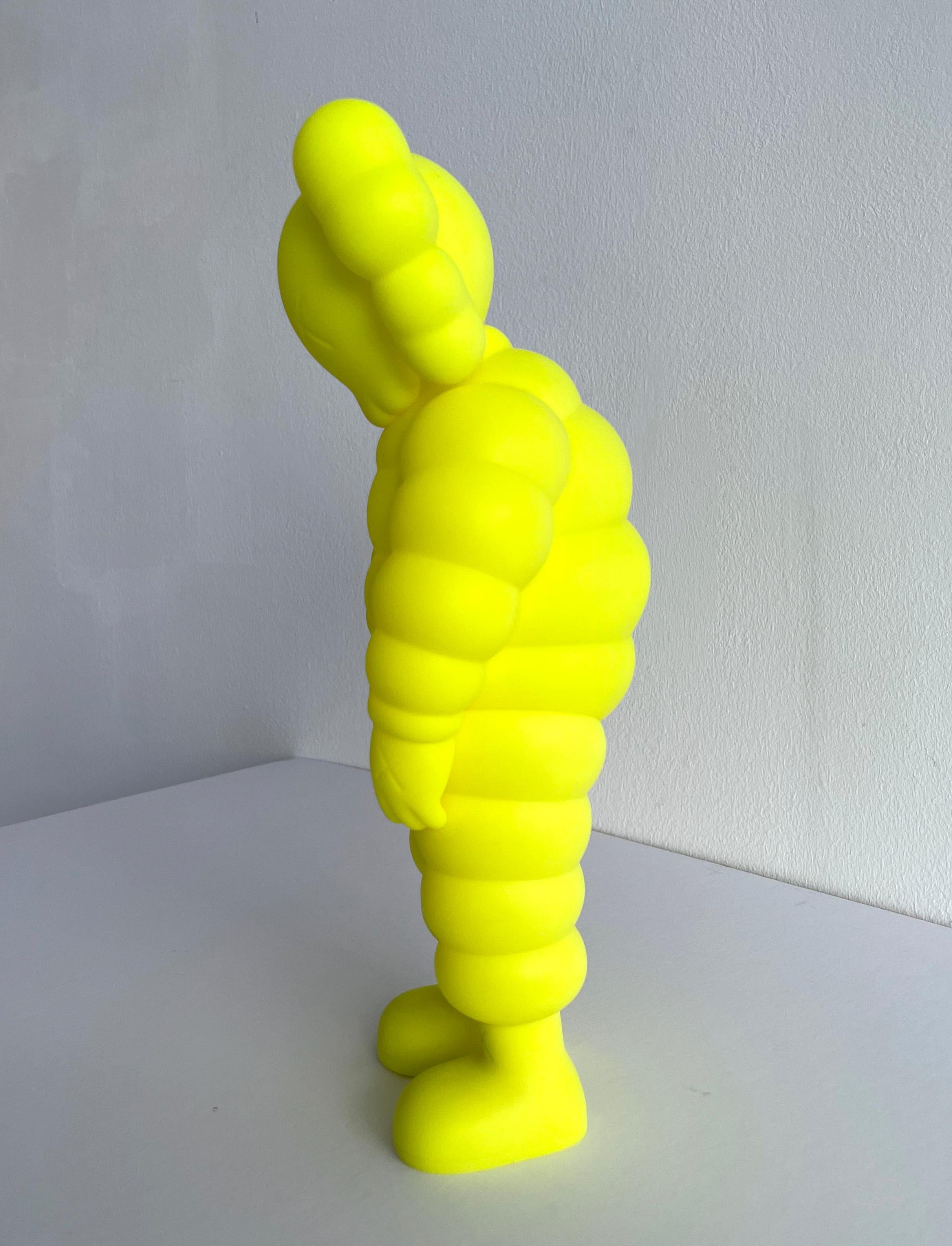 u2028Sculpture en vinyle et résine moulée
Signature estampillée
Présenté dans sa boîte d'origine et accompagné d'un numéro d'authenticité unique sous forme d'hologramme.u2028
11 3/8 × 5 1/8 × 3 3/4 inu2028
28.9 × 13 × 9.5 cm
Edition ouverte

