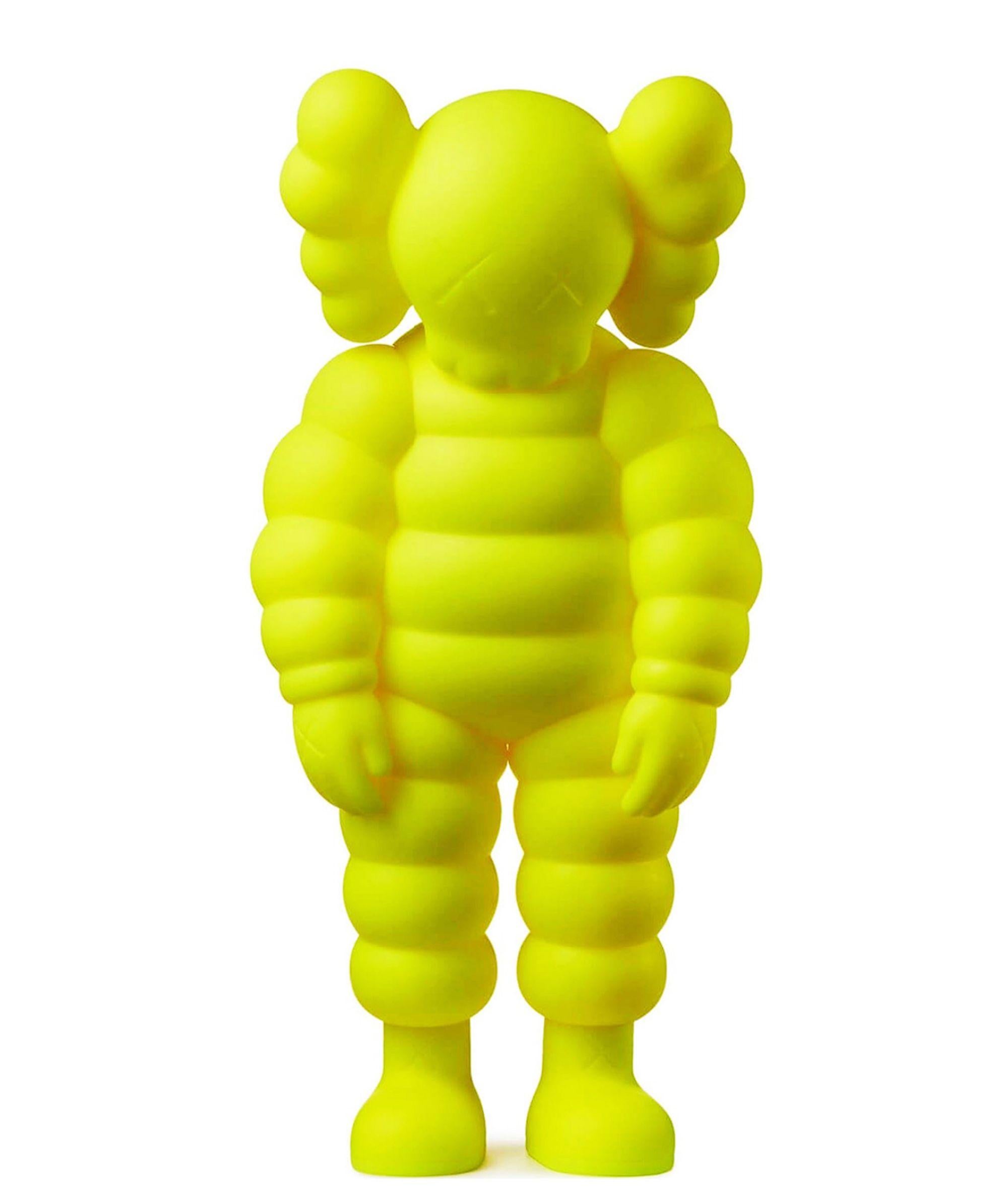 What Party - Chum (Yellow) - Sculpture by KAWS