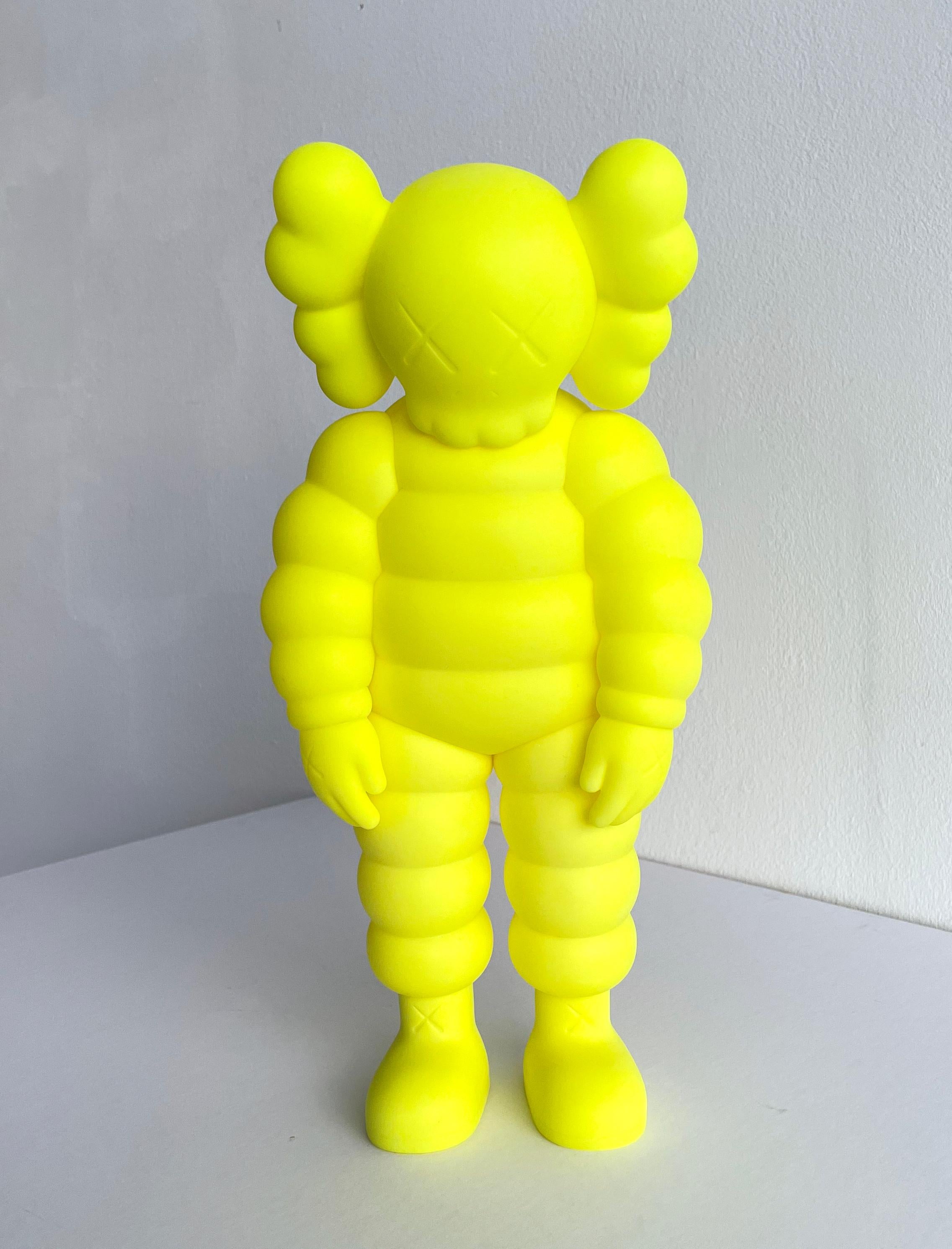 Quelle fête - (jaune) - Art de KAWS