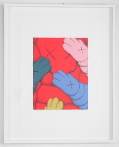 KAWS "Urge" Carpeta de 10 Serigrafías con Portada Adicional Serigrafiada