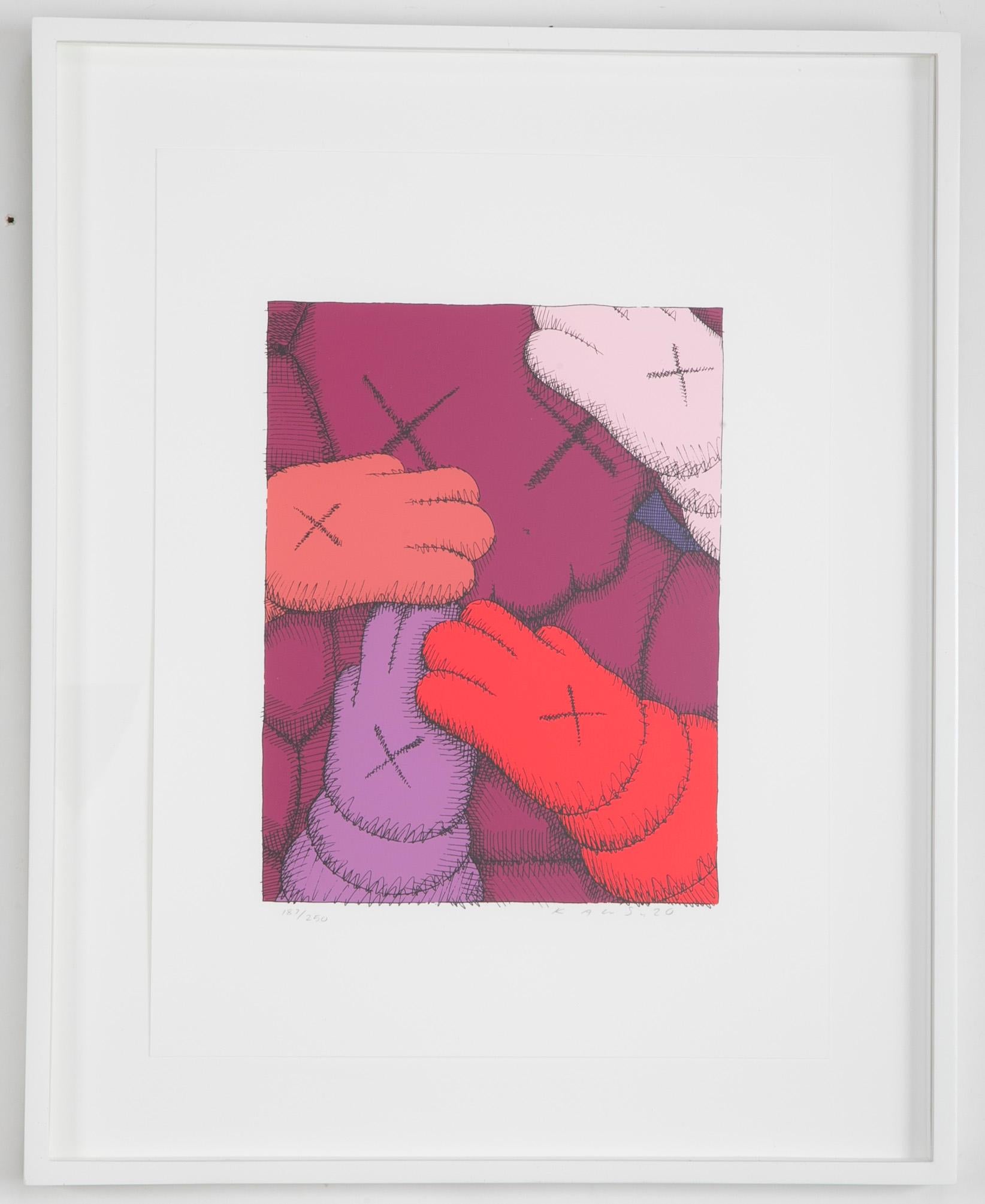 KAWS „Urge“ Portfolio von 10 Siebdrucken mit weiteren Siebdrucken und Titelseite mit Siebdruck (Papier) im Angebot