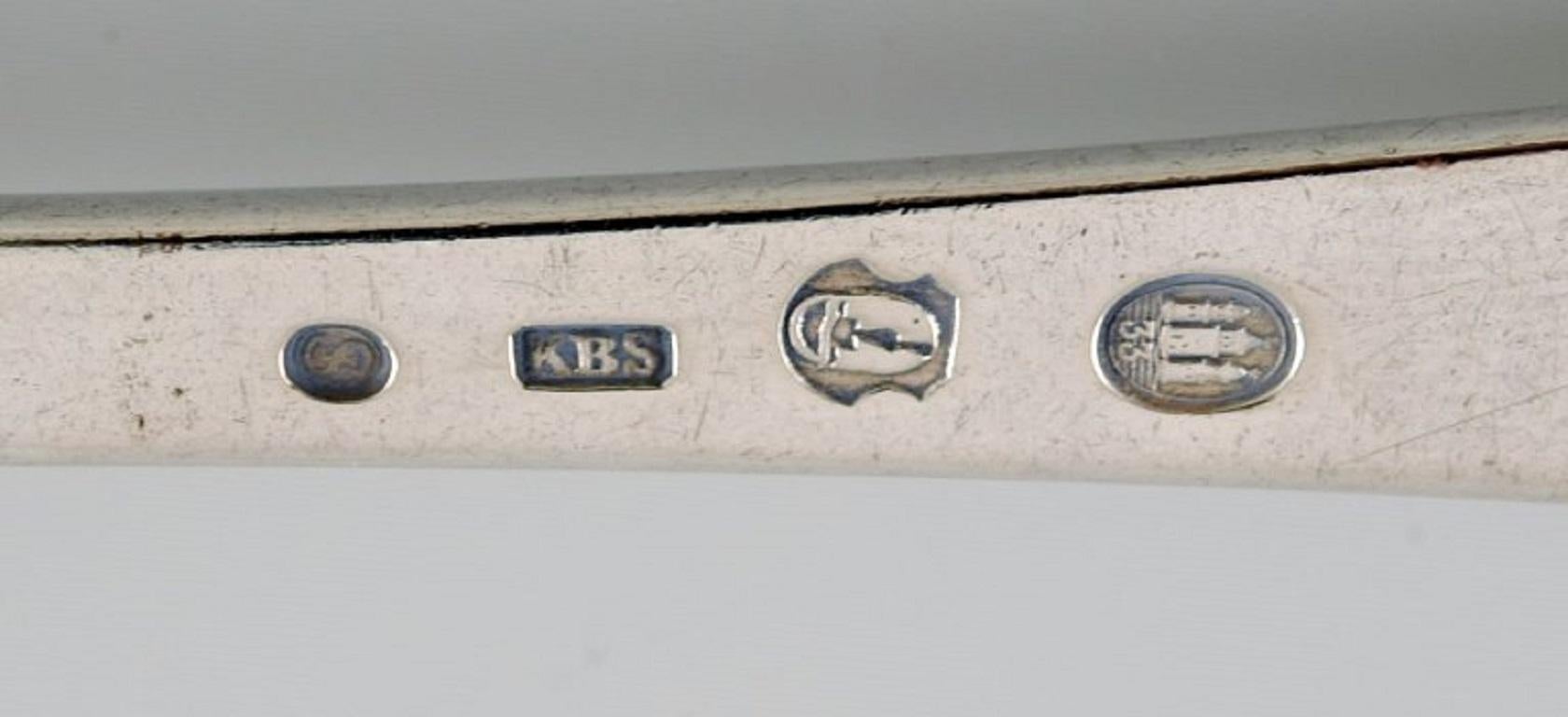 Kay Bojesen, Denmark, Six Dinner Forks in Silver, 1920s / 30s In Excellent Condition For Sale In Copenhagen, DK