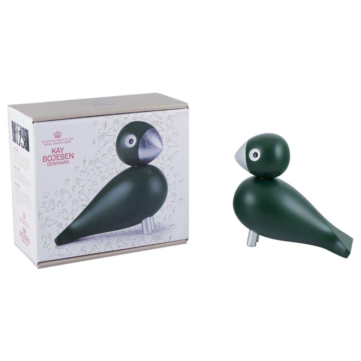 Kay Bojesen (1886-1958).  'Georg' - pájaro cantor en bosque de hayas. en venta