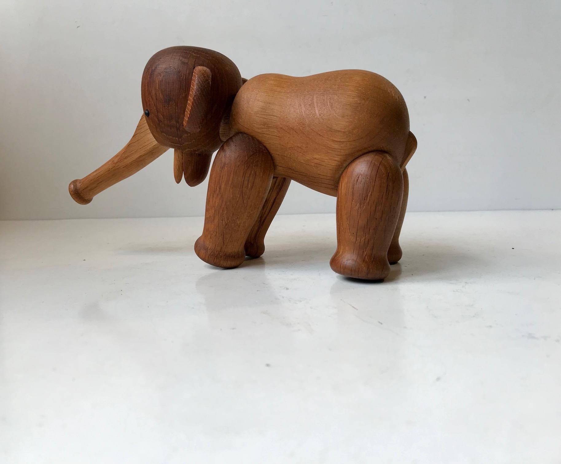 Kay Bojesen 1950s Oak Elephant For Sale 3
