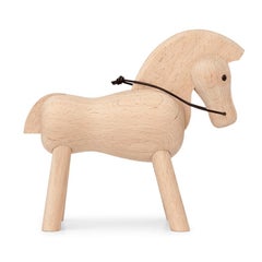 Cheval en hêtre de Kay Bojesen, 5,5 pouces de hauteur