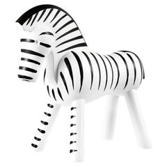 Kay Bojesen Black Zebra, 5.5 in H