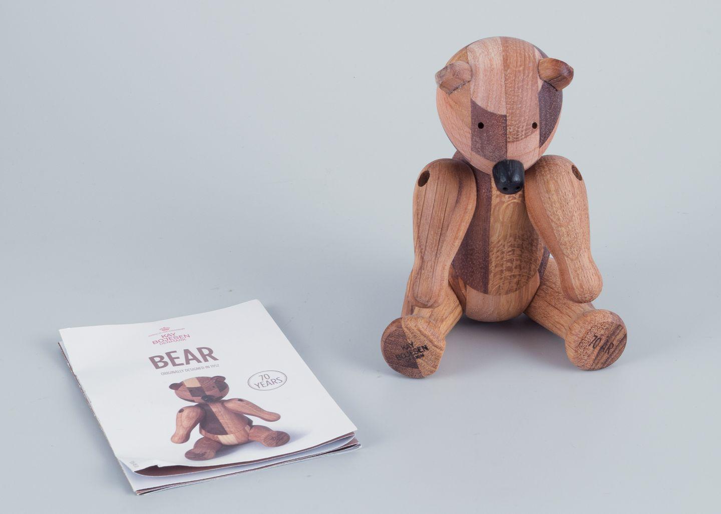 Danese Kaye Bojesen, designer danese. Orso realizzato con vari tipi di legno in vendita