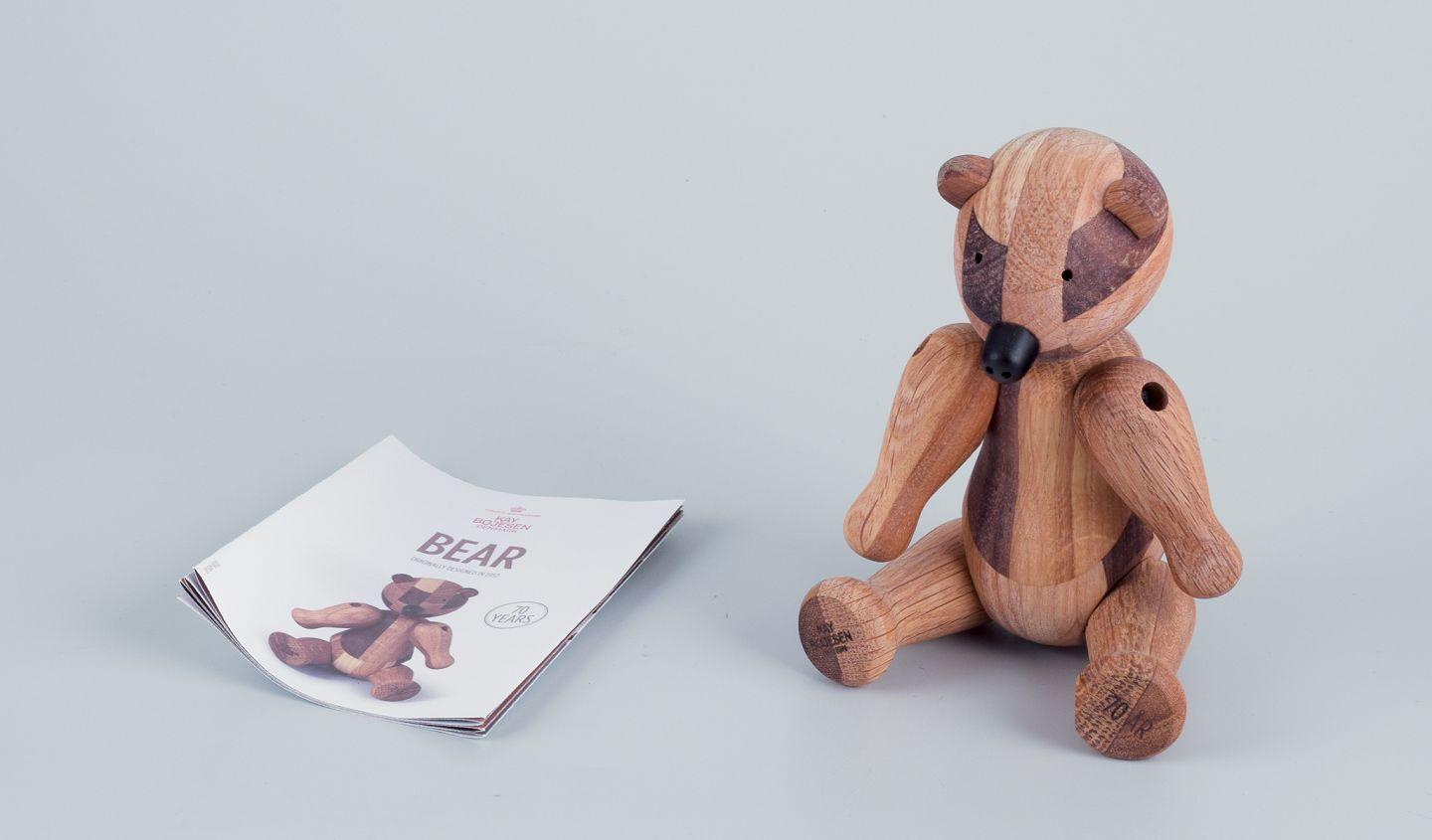 Kaye Bojesen, designer danese. Orso realizzato con vari tipi di legno. In condizioni ottime in vendita a Copenhagen, DK