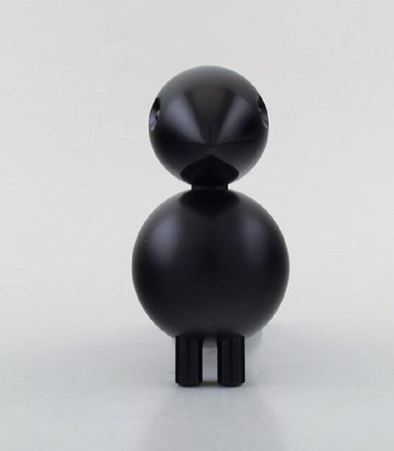 Kay Bojesen, Denmark. Black wooden bird. Danish design, 20th-21st century.
Measures: 15.5 x 15.5 cm.
Stamped.
In perfect condition.

   