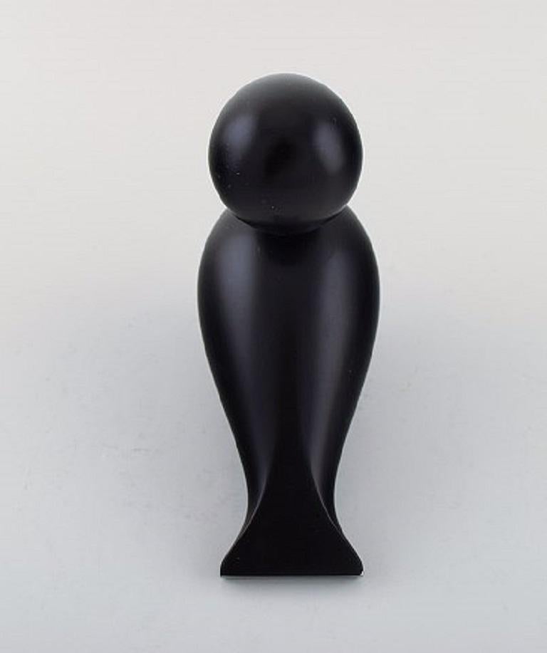 Kay Bojesen, Denmark, Black Wooden Bird, Danish Design, 20th-21st Century In Excellent Condition For Sale In Copenhagen, DK