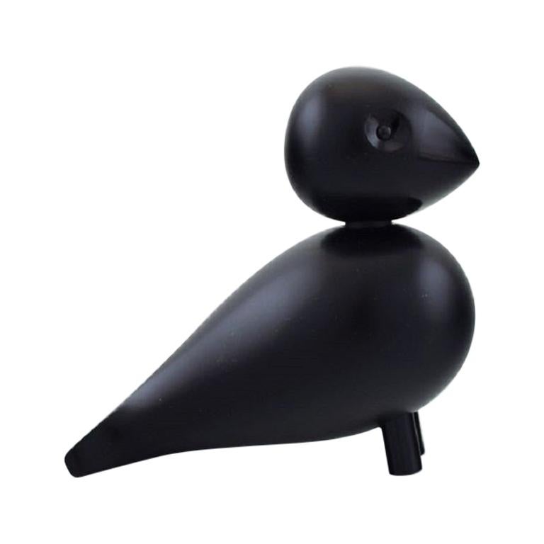 Kay Bojesen, Denmark, Black Wooden Bird, Danish Design, 20th-21st Century For Sale