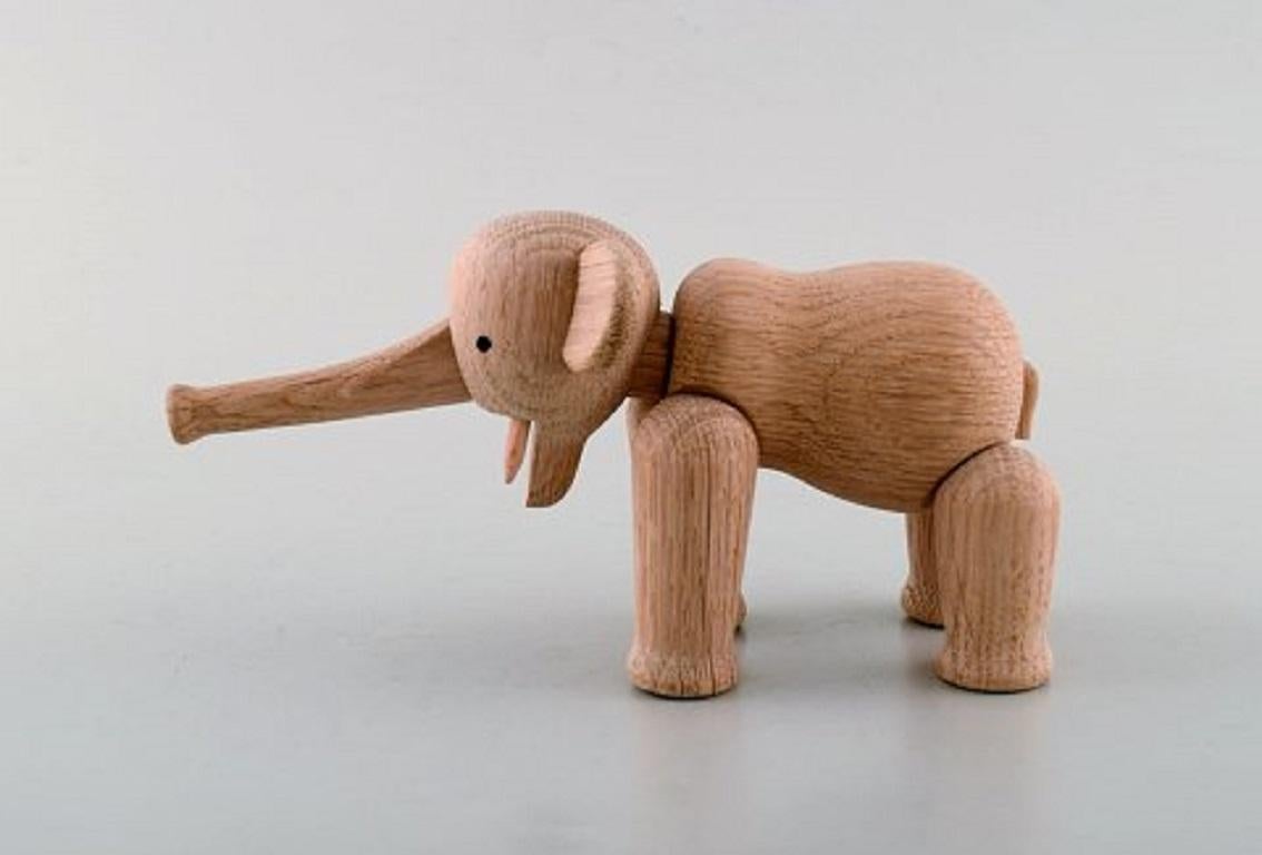 Scandinavian Modern Kay Bojesen, Denmark, Elephant in Oak, Danish Design, 20th-21st Century