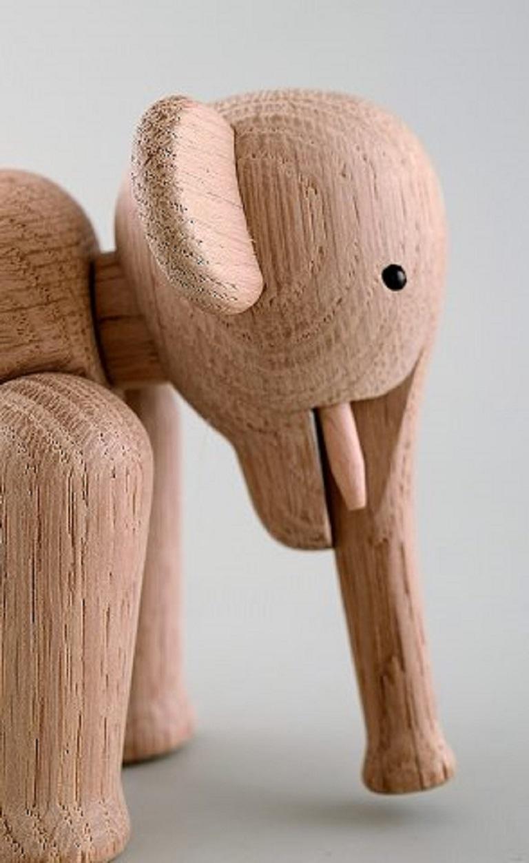 20th Century Kay Bojesen, Denmark, Elephant in Oak, Danish Design, 20th-21st Century