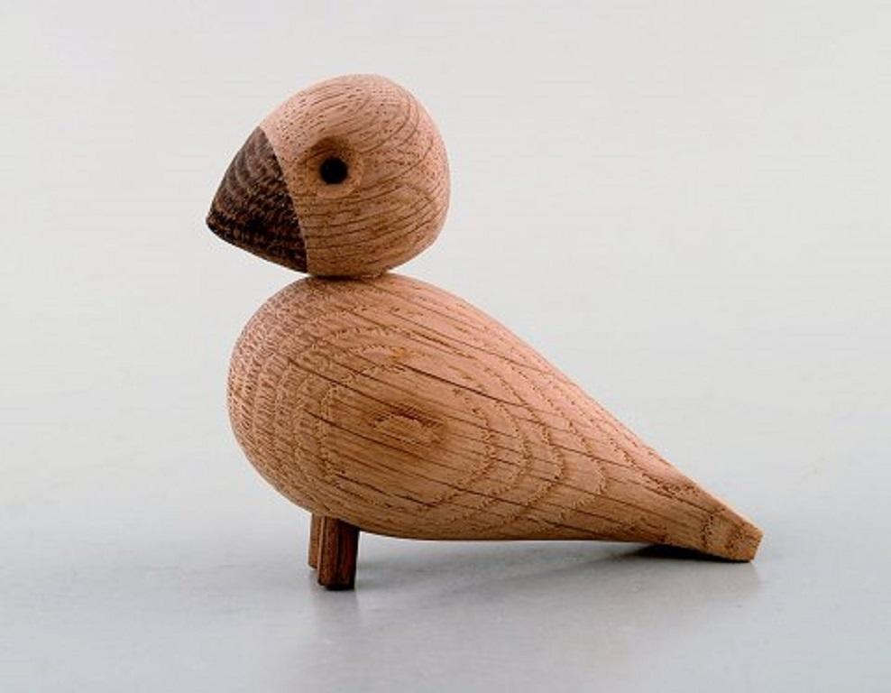 Kay Bojesen, Denmark. Four wooden birds. Danish design, 20th-21st century.
Largest measures: 9 x 9 cm.
Stamped.
In perfect condition.