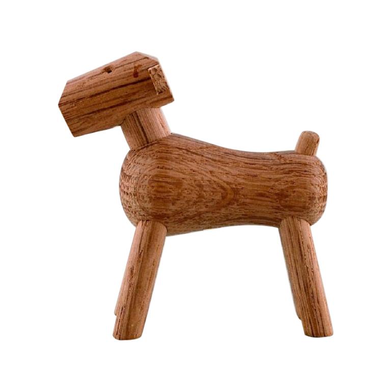 Kay Bojesen, Danemark, chien en bois, design danois, XXe siècle en vente