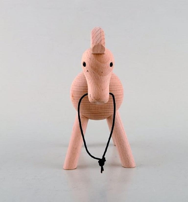 Kay Bojesen, Denmark. Wooden horse. Danish design, 20th/21st century.
Measures: 14.5 x 14 cm.
Stamped.
In perfect condition.

 