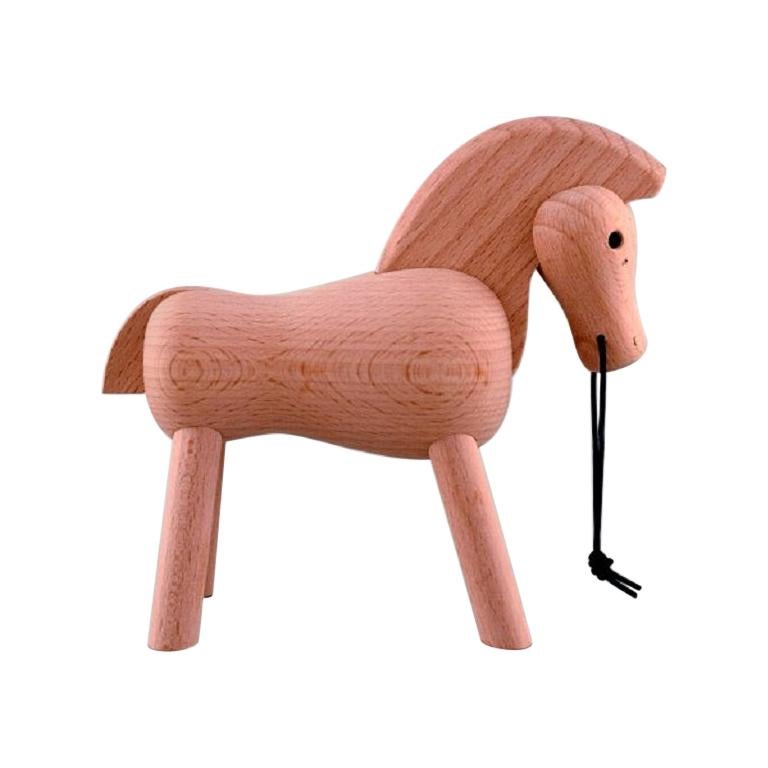 Kay Bojesen, Denmark, Wooden Horse, Danish Design, 20th-21st Century For Sale