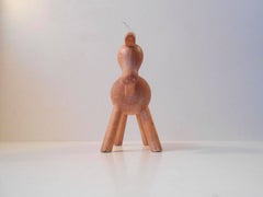 Kay Bojesen, Early Horse Figurine in Beech, Denmark, 1950s