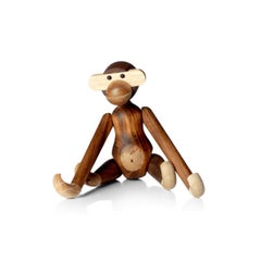 Kay Bojesen - Scimmia grande in teak e limba