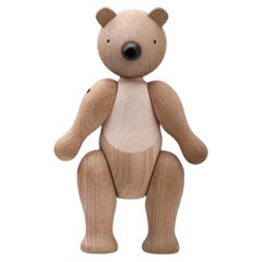 Oso mediano de roble y arce de Kay Bojesen