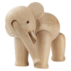 Mini elefante de roble de Kay Bojesen