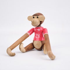 Kay Bojesen Monkey Small Model In Teak & Limba - DBU Men's National Team