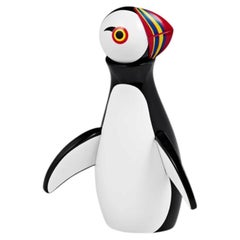Kay Bojesen Puffin Sculpture, Wood, Scandinavian Modern, 7.7”