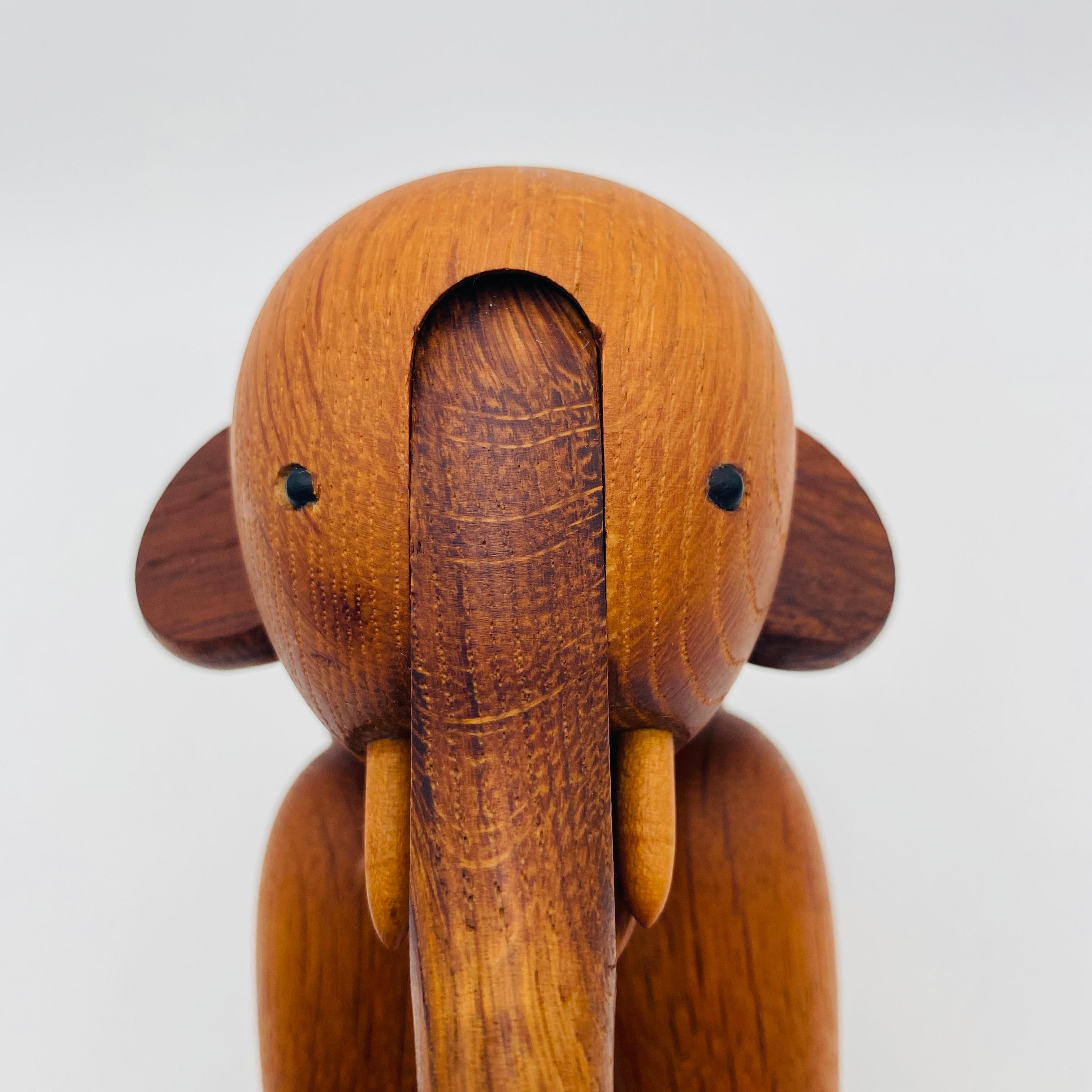 Elefante Oak Kay Bojesen Danimarca, anni '60 in vendita 4