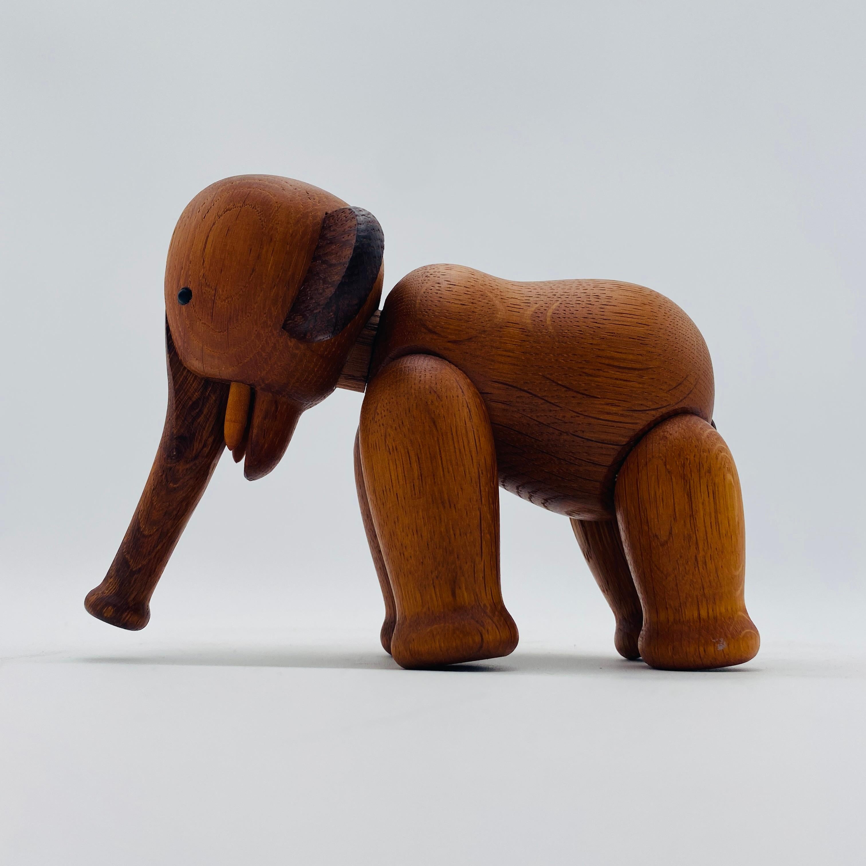 Elefante Oak Kay Bojesen Danimarca, anni '60 in vendita 7