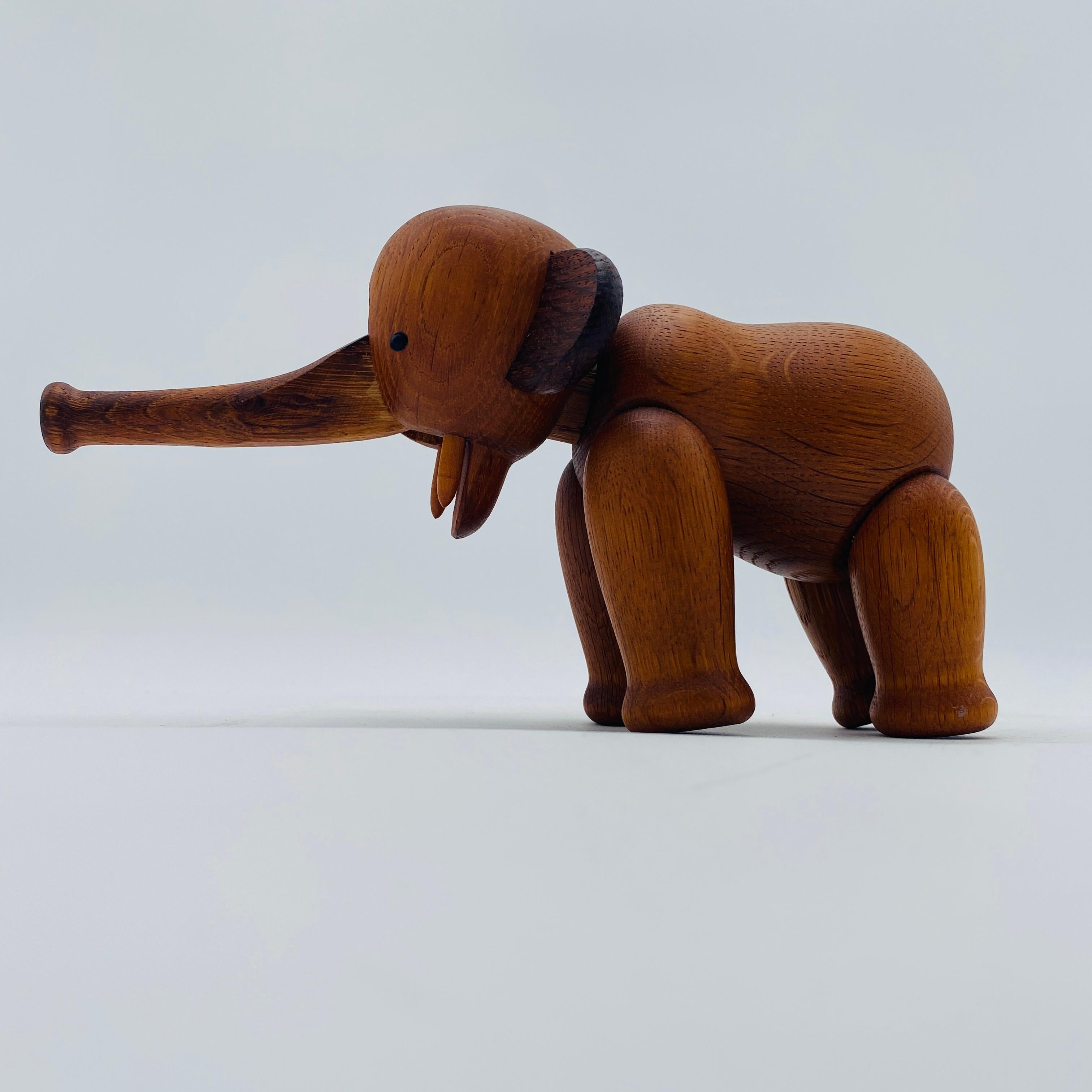 Elefante Oak Kay Bojesen Danimarca, anni '60 in vendita 8