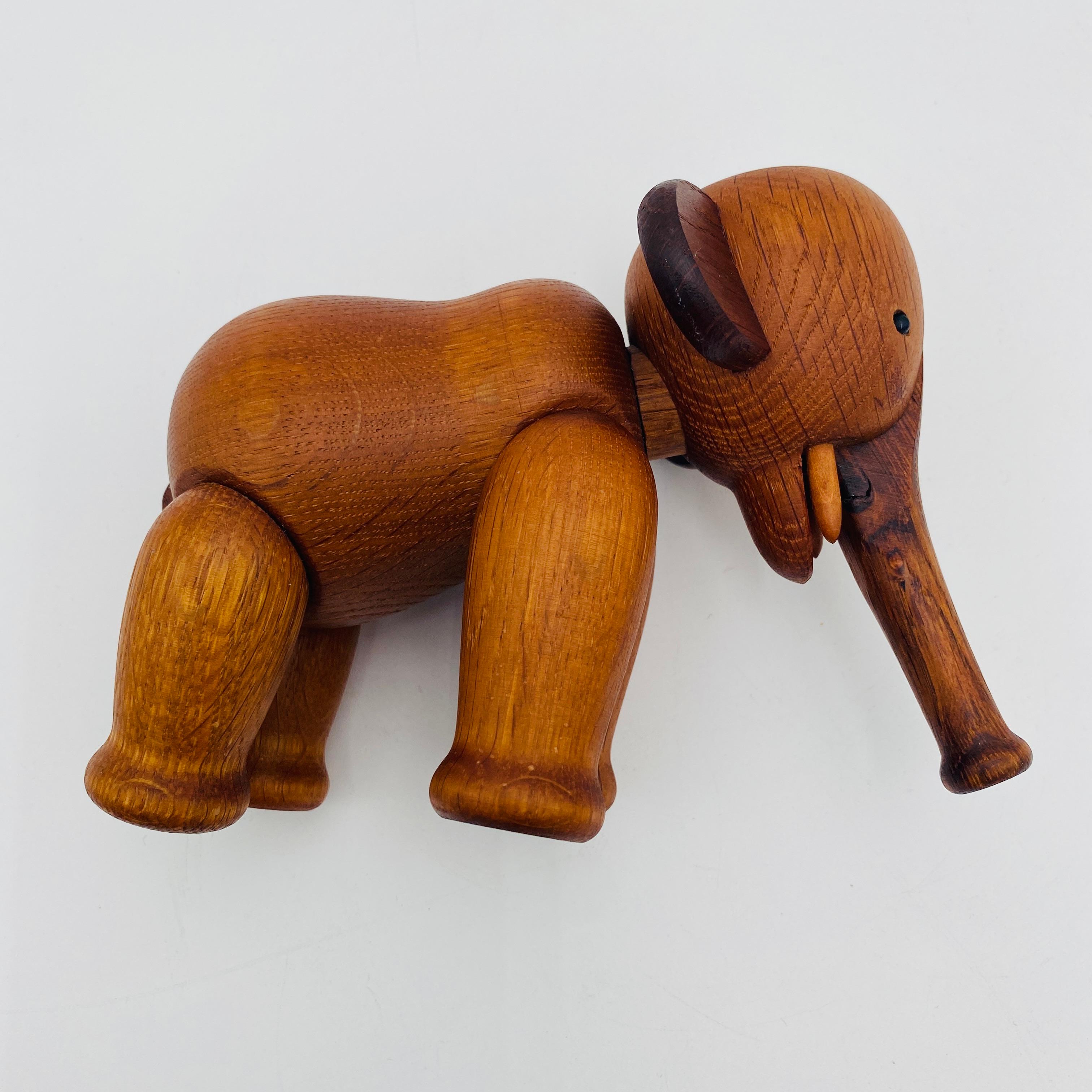 Elefante Oak Kay Bojesen Danimarca, anni '60 in vendita 9