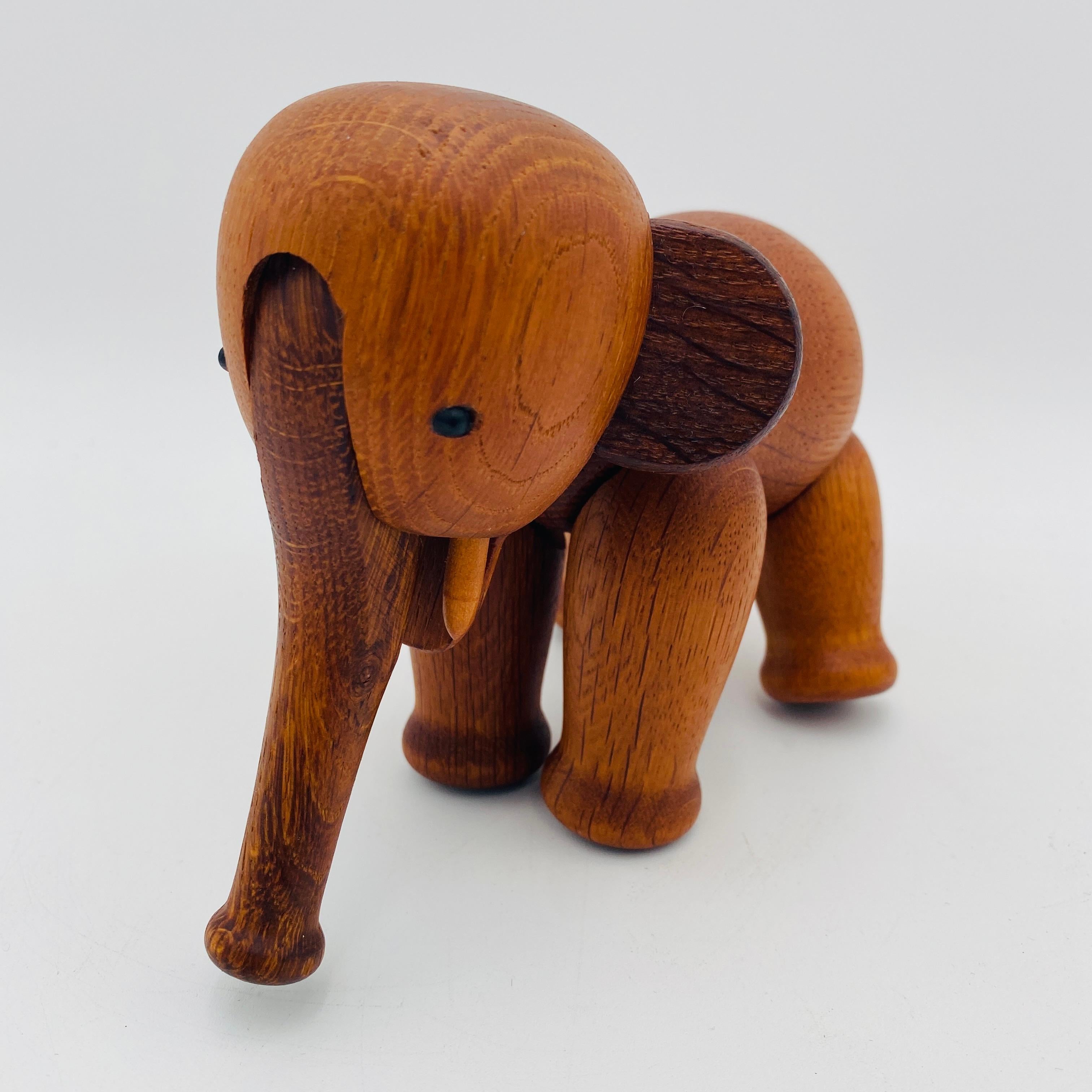 Elefante Oak Kay Bojesen Danimarca, anni '60 in vendita 10