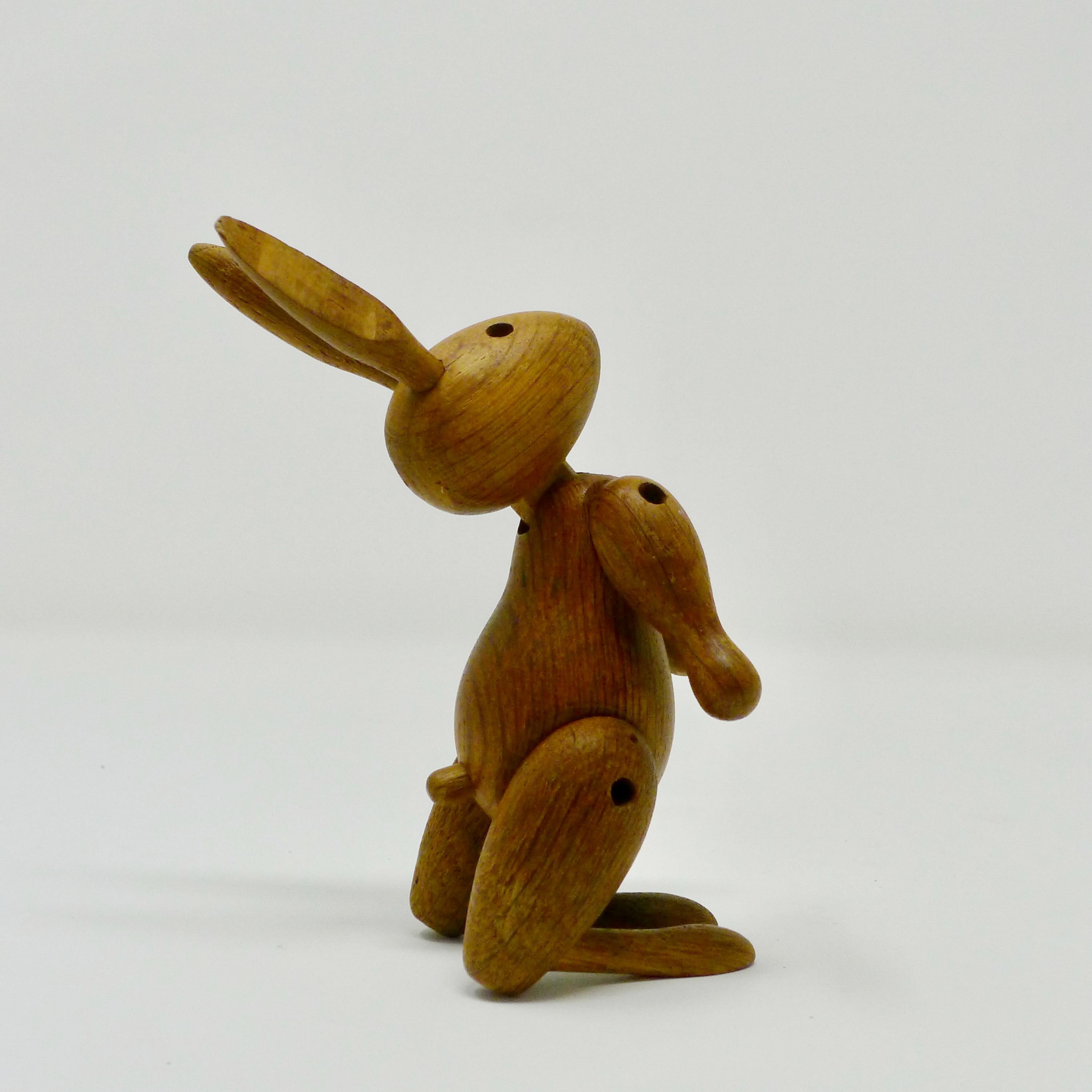Kay Bojesen, Original Vintage Kleiner Vintage-Kaninchen, entworfen 1957, signiert 3