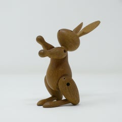 Kay Bojesen, Original Vintage Small Rabbit, designed 1957, signed