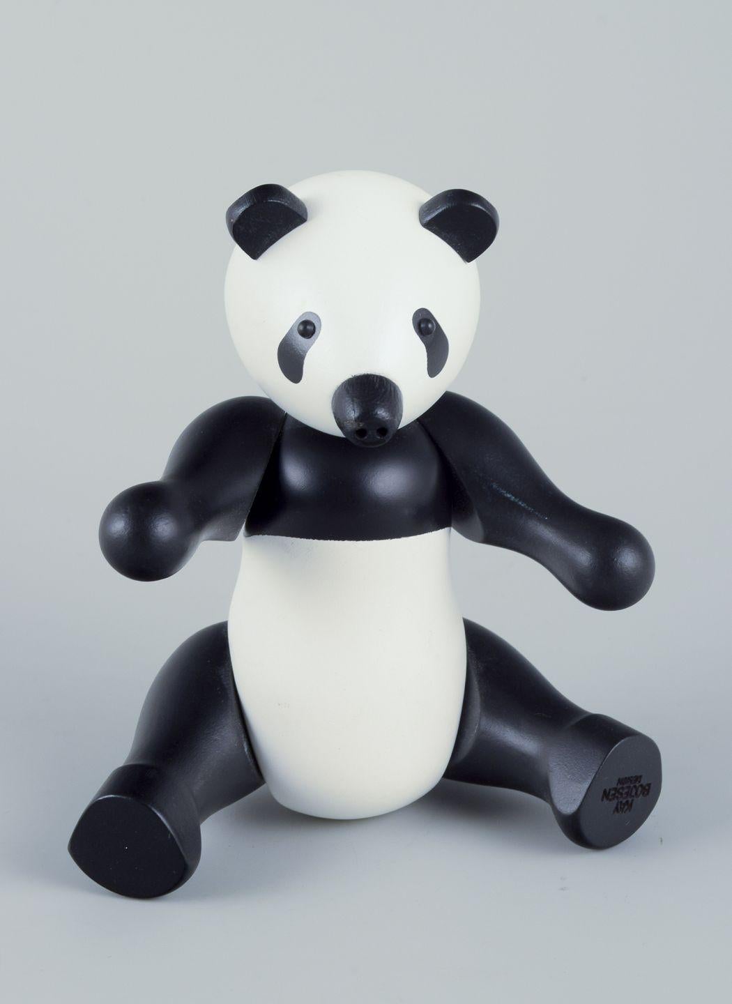 Pre-owned goods are exempt from import duties for U.S. customers. 
Therefore, no import tariffs will be applicable to your purchase.

Kay Bojesen, Danish designer.
Panda made of beech wood. Hand-painted.
In collaboration with WWF (World Wide Fund