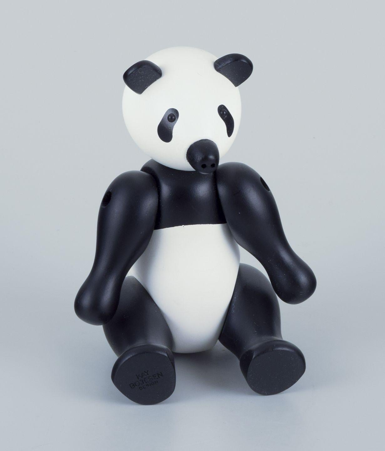 Scandinavian Modern Kay Bojesen. Panda made of beech wood. In collaboration with WWF For Sale