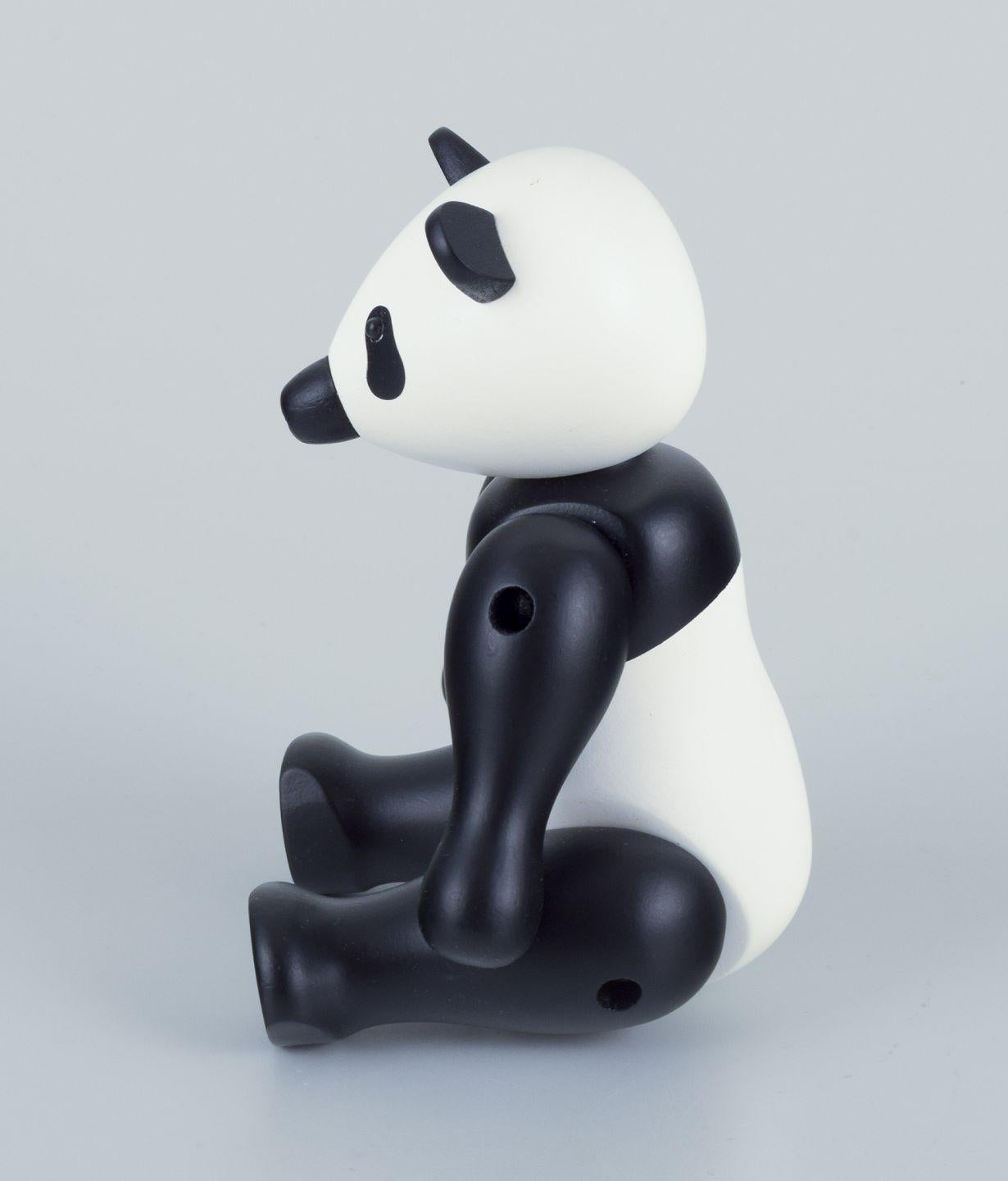Danish Kay Bojesen. Panda made of beech wood. In collaboration with WWF For Sale