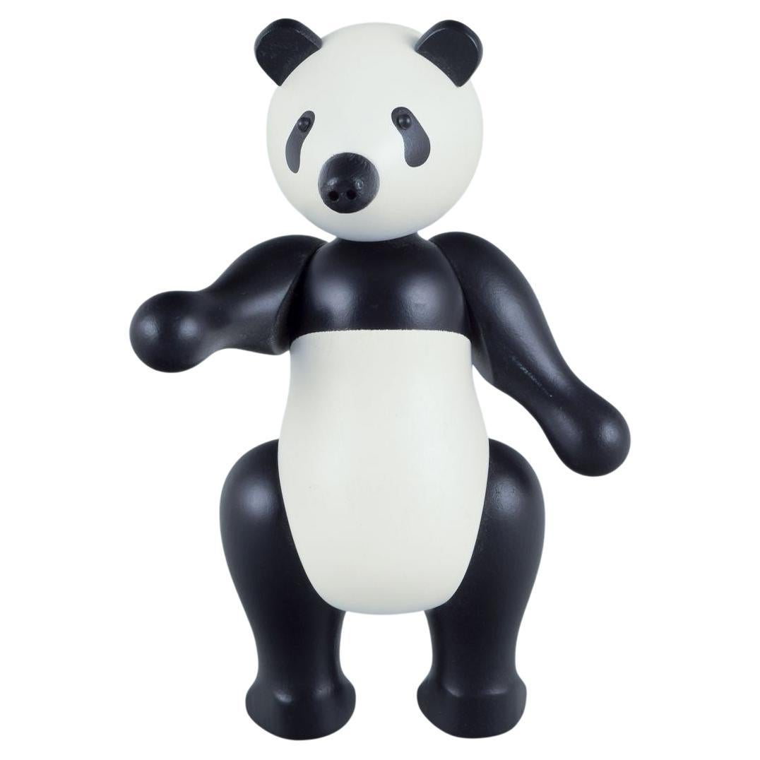 Kay Bojesen. Panda made of beech wood. In collaboration with WWF For Sale