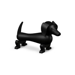Kay Bojesen Small Dark Stained Oak Dog