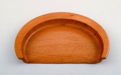 Kay Bojesen, Sweeping Tray Set Consisting of Sweep Tray and Brush of Wood