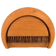 Kay Bojesen, Sweeping Tray Set Consisting of Sweep Tray and Brush of Wood