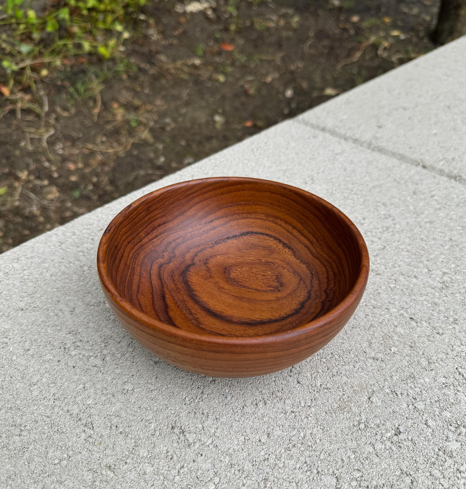 Mid-Century Modern Bol en teck de Kay Bojesen, Danemark, c.1960 en vente