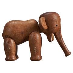 Vintage Kay Bojesen, Toy or Decorative Sculpture, Teak, Denmark, 1950s