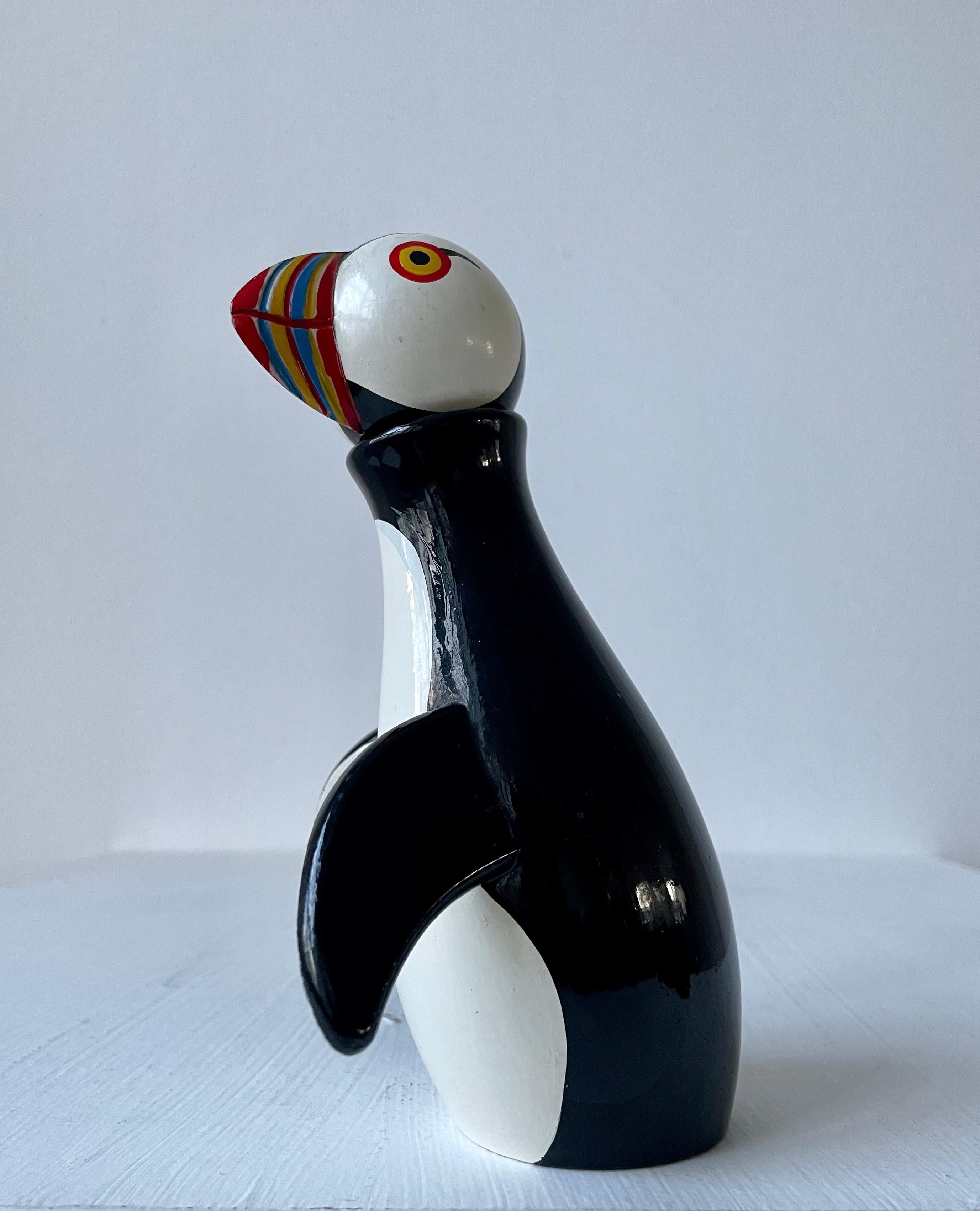 Wood Kay Bojesen Vintage Puffin For Sale