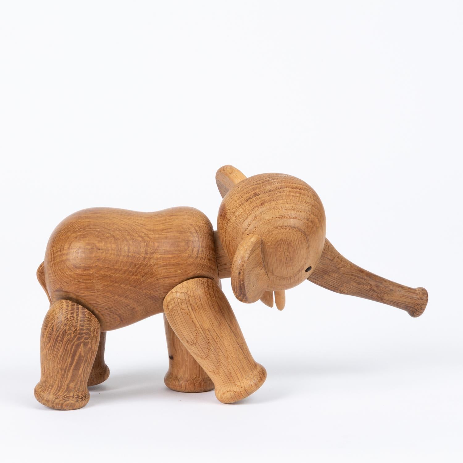 Mid-20th Century Kay Bojesen Wooden Elephant Figurine