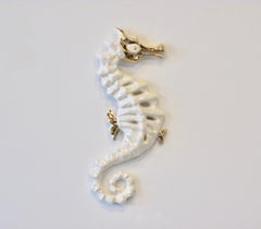 Kay Finch California Pottery Seahorse Wall Sculpture