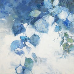 "Garden Lyrics 198" Abstract Floral Painting 