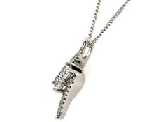 Kay Jewelers Ever Us Forever Us 2 Stone Diamond Pendant .25ct 14K White Gold